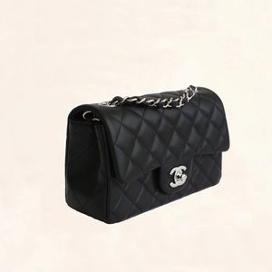 CHANEL Lambskin Single Flap SHW
